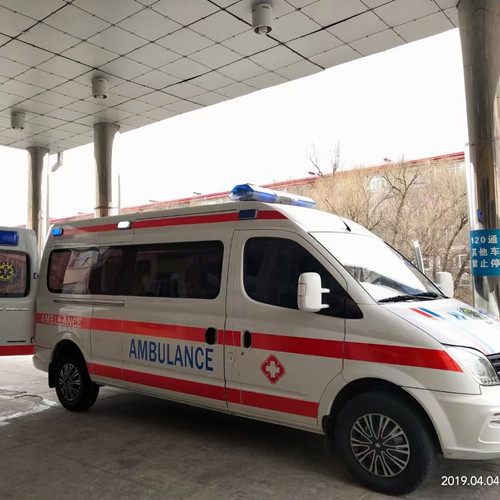 鹰手营子矿救护车出租服务案例2